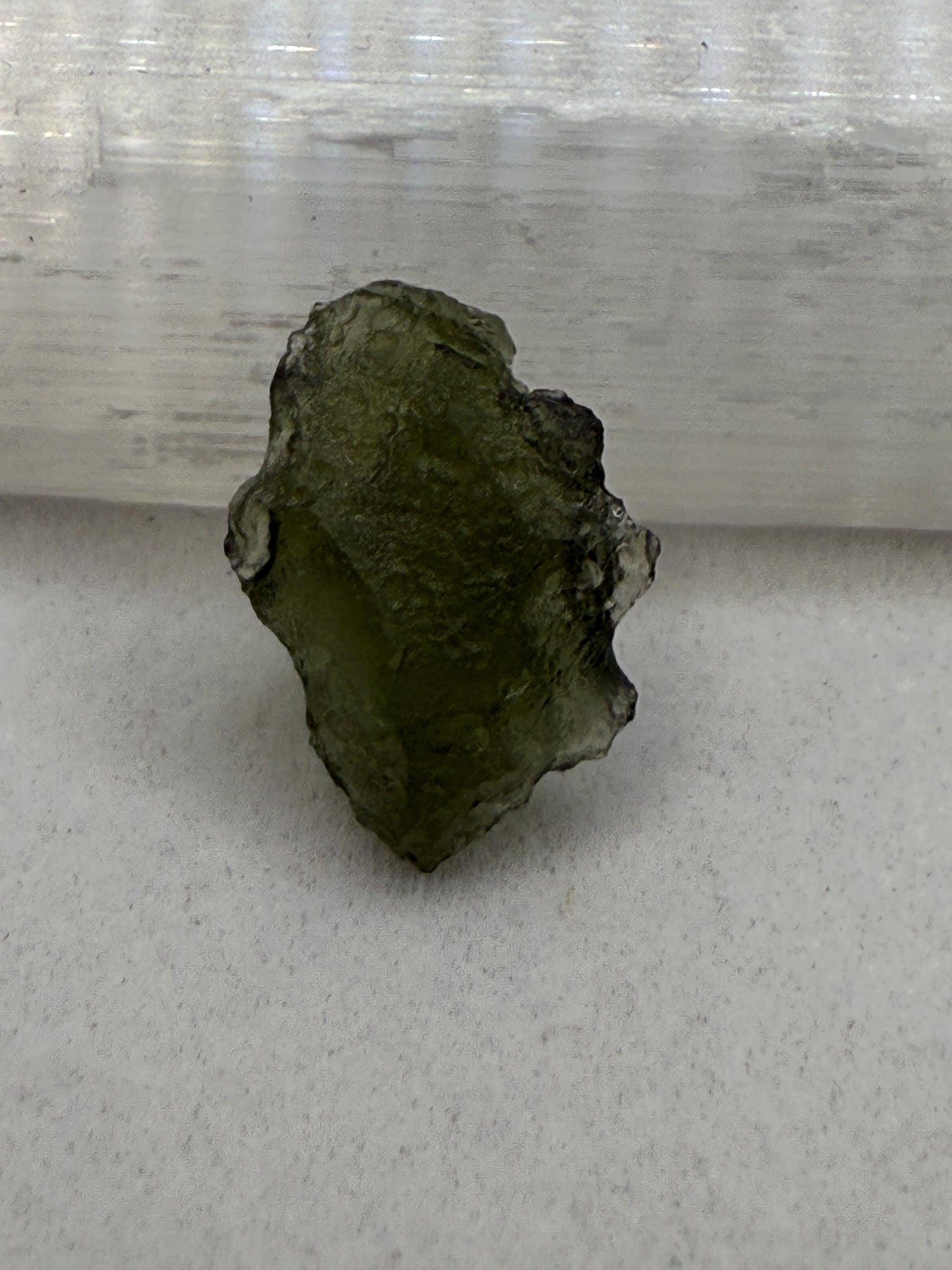 Moldavite Tektite Specimen, High Quality, Transformation, Manifestation, Reiki, Athentic, Moldavite Crystal, 0.42 grams|2.1 carats