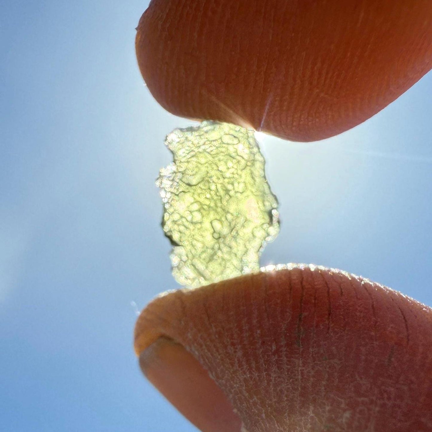 Moldavite Tektite Specimen, High Quality, Transformation, Manifestation, Reiki, Athentic, Moldavite Crystal, 0.42 grams|2.1 carats