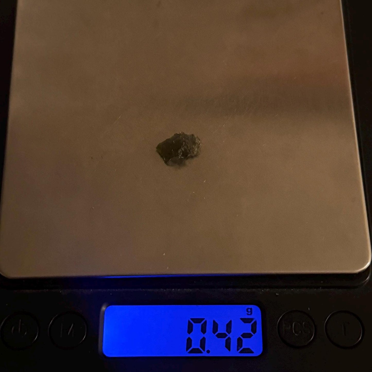 Moldavite Tektite Specimen, High Quality, Transformation, Manifestation, Reiki, Athentic, Moldavite Crystal, 0.42 grams|2.1 carats
