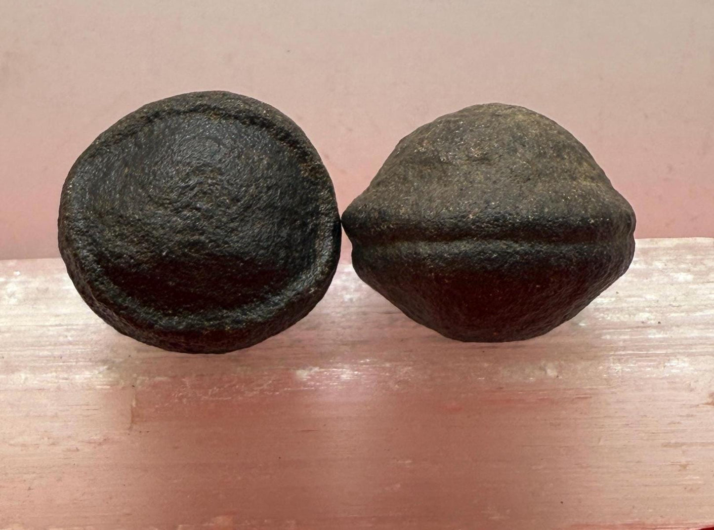 Moqui Marbles, Pair of Stones, Top Quality Stones, Shaman Stones, Southern Utah, Thunder Stones, Hopi Marbles, Sandstone, 48.63 grams