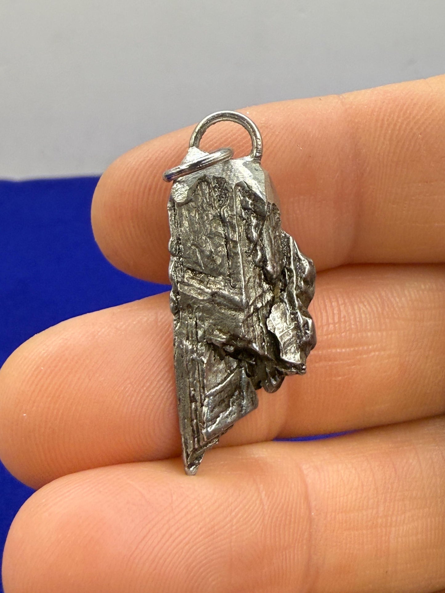 Beautiful Aletai Meteorite Pendant, 6.56 grams, Astronomy Gift, Authentic Meteorite, Meteorite Jewelry, Meteorite Pendant, COA, Space Gift