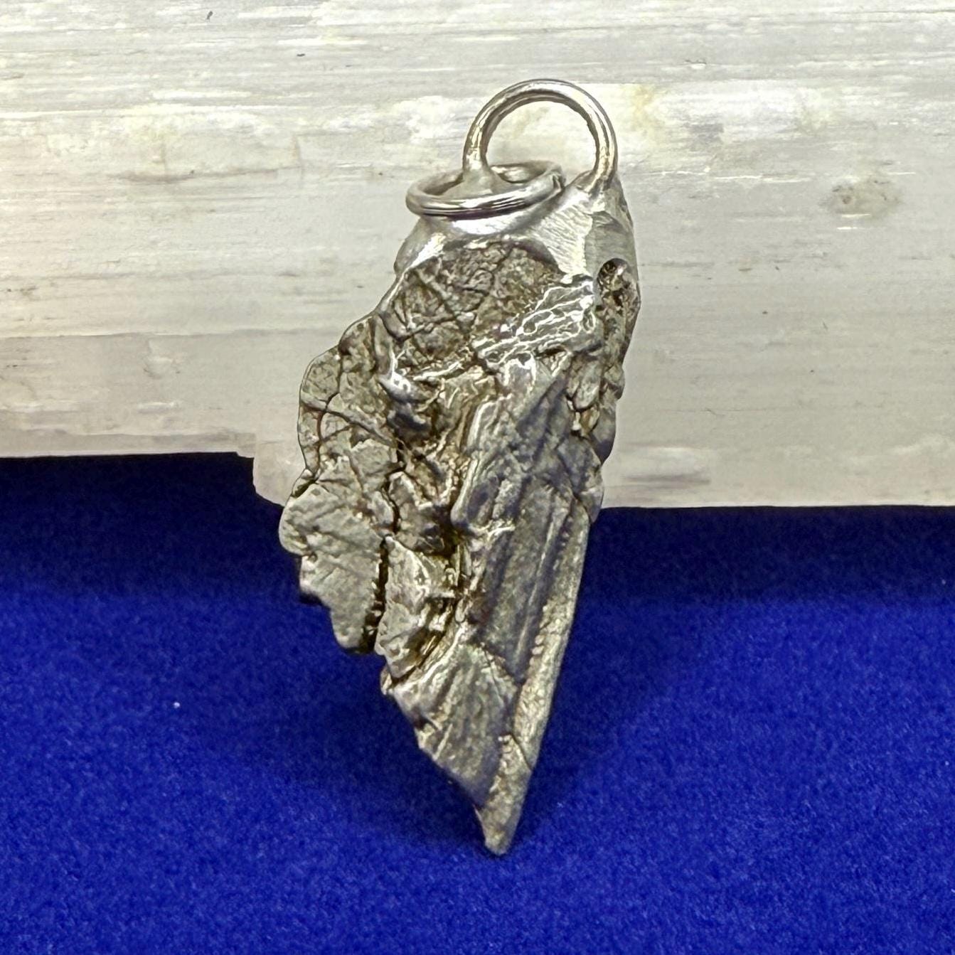Beautiful Aletai Meteorite Pendant, 6.56 grams, Astronomy Gift, Authentic Meteorite, Meteorite Jewelry, Meteorite Pendant, COA, Space Gift