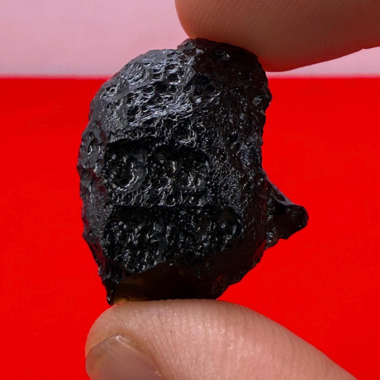 Billitonite Tektite, Reiki, Batu Satam, Rare Tektite, Healing, Space Gift, Astronomy Gift, Meteorite and Tektite Collection, 7.02 grams
