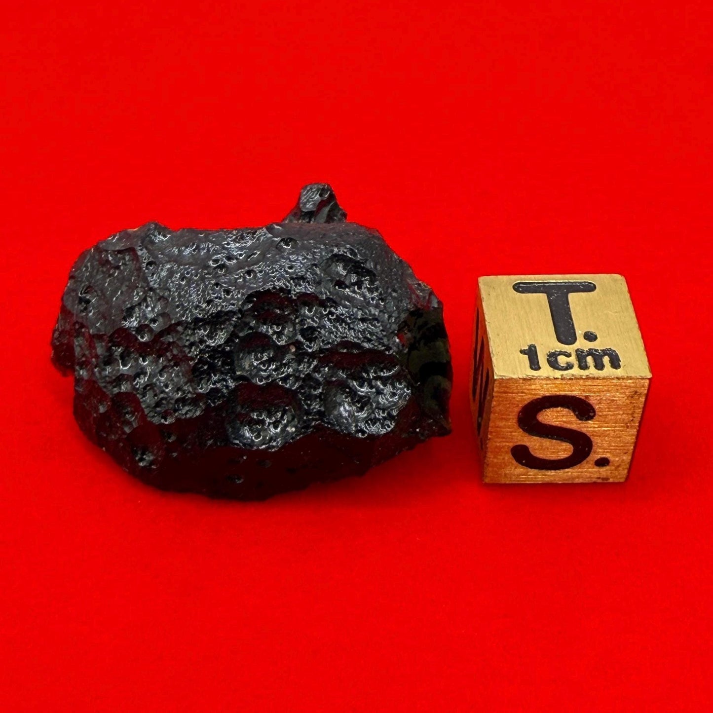 Billitonite Tektite, Reiki, Batu Satam, Rare Tektite, Healing, Space Gift, Astronomy Gift, Meteorite and Tektite Collection, 7.02 grams