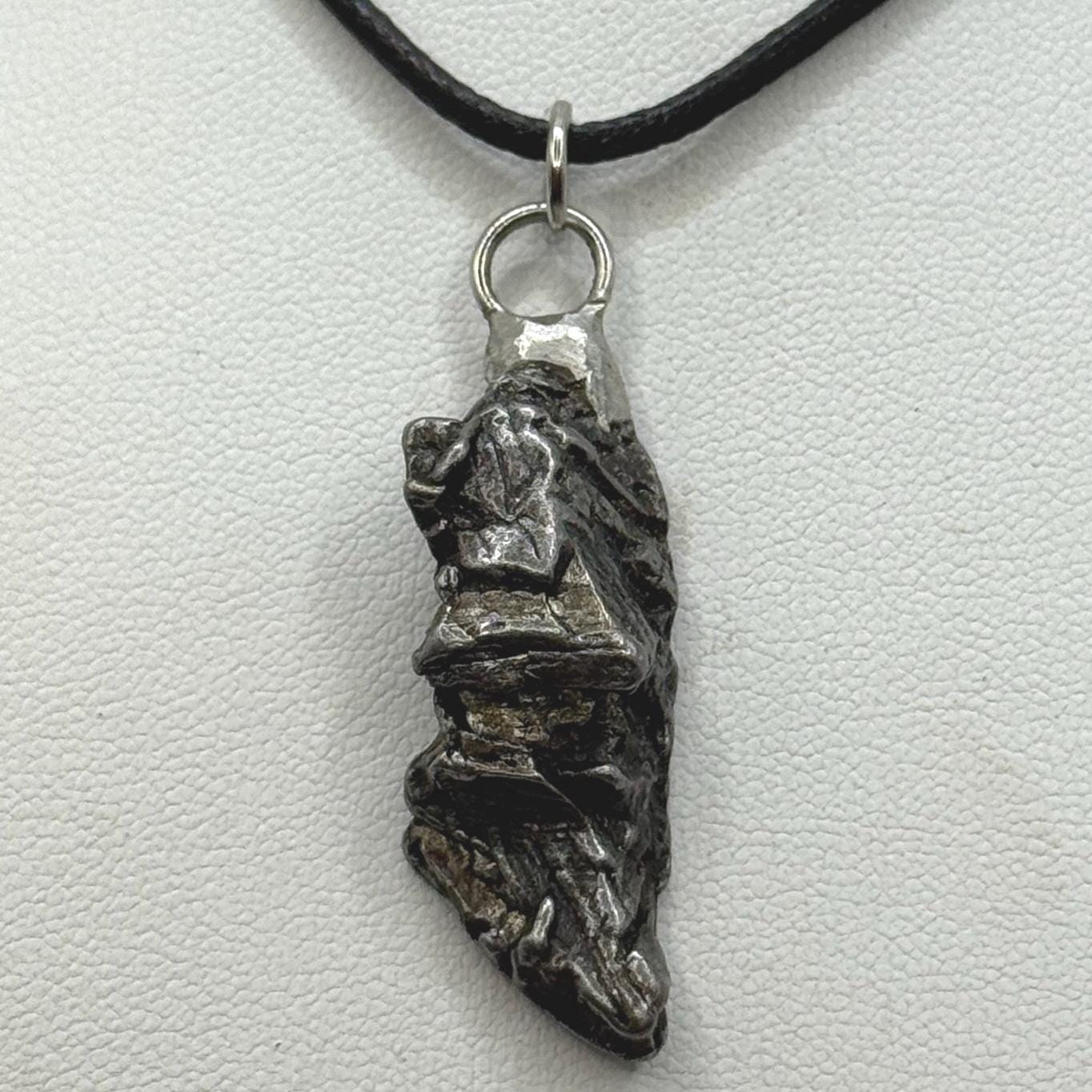 Beautiful Aletai Meteorite Pendant, 10.68 grams, Astronomy Gift, Authentic Meteorite, Meteorite Jewelry, Meteorite Pendant, COA, Space Gift
