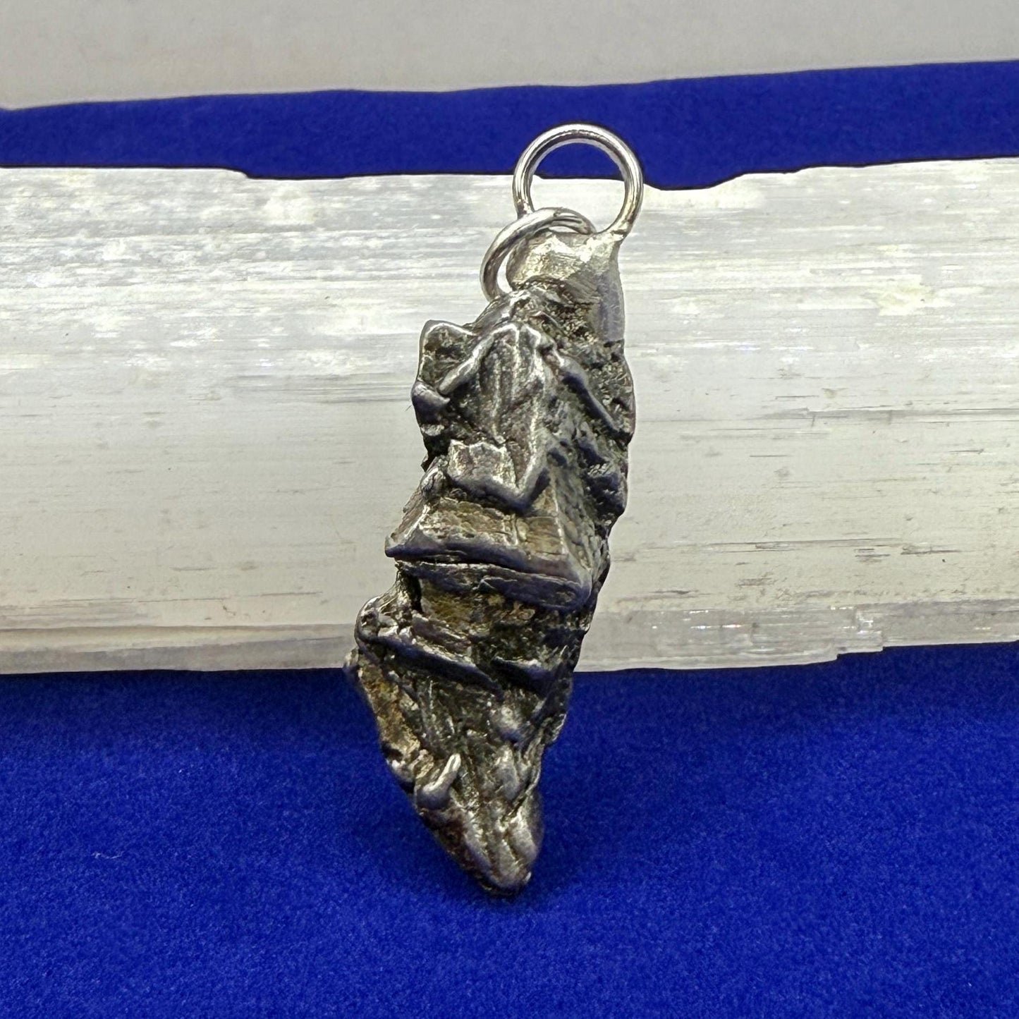Beautiful Aletai Meteorite Pendant, 10.68 grams, Astronomy Gift, Authentic Meteorite, Meteorite Jewelry, Meteorite Pendant, COA, Space Gift