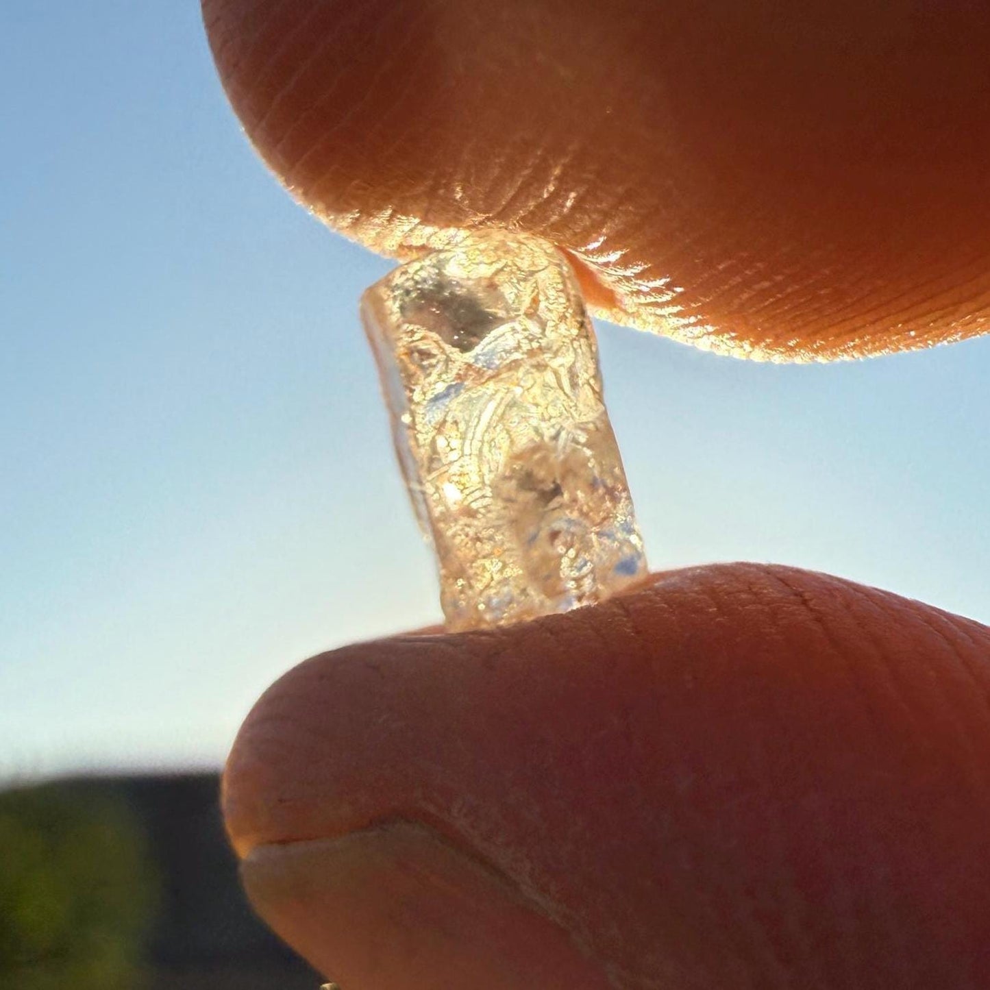 Beautiful Phenacite|Phenakite Crystal, Nigeria, Aithentic Phenacite, Meditation, Self Awakening, Nigerian Phenacite, 0.30 Grams, 1.5 Carats