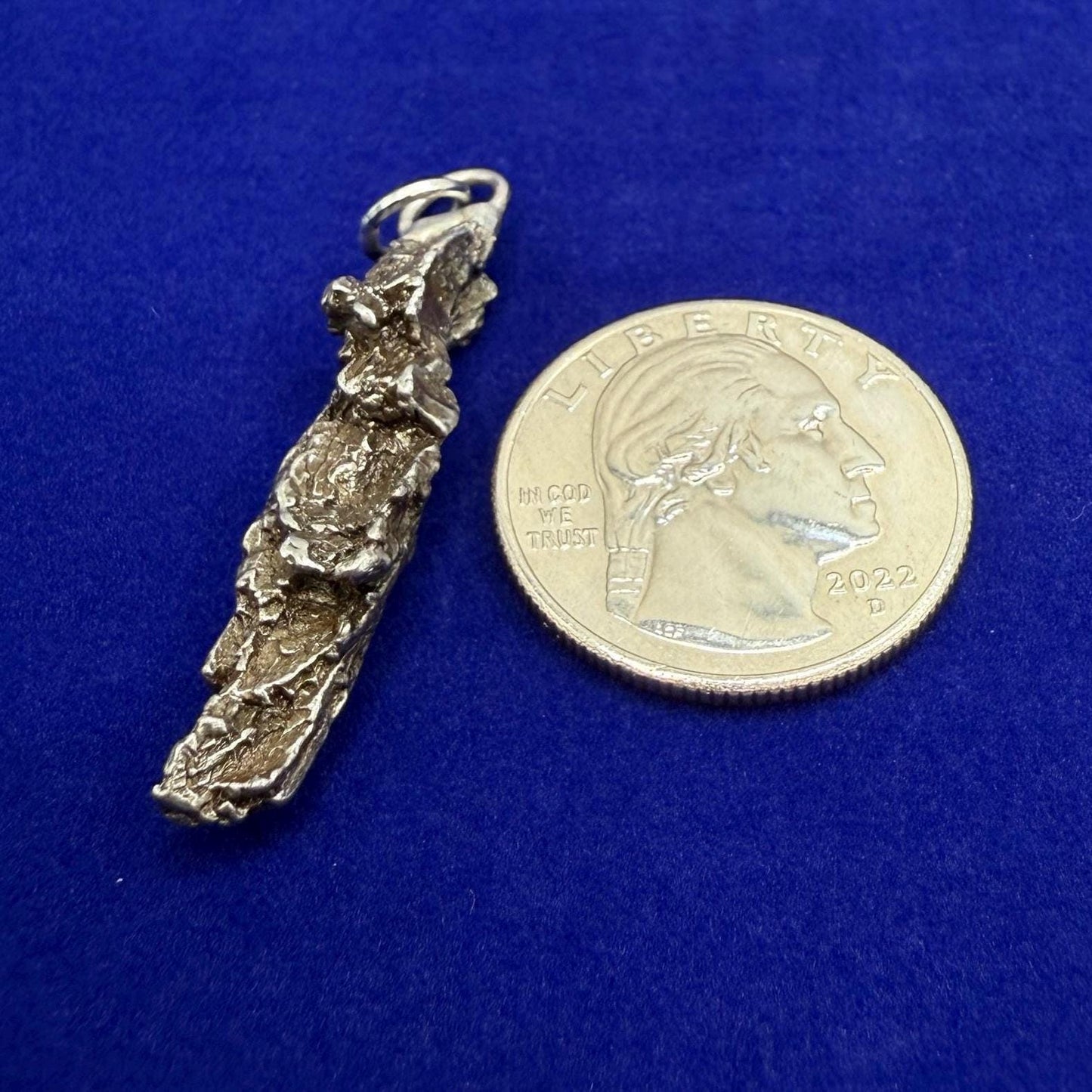 Beautiful Aletai Meteorite Pendant, 6.28 grams, Astronomy Gift, Authentic Meteorite, Meteorite Jewelry, Meteorite Pendant, COA, Space Gift