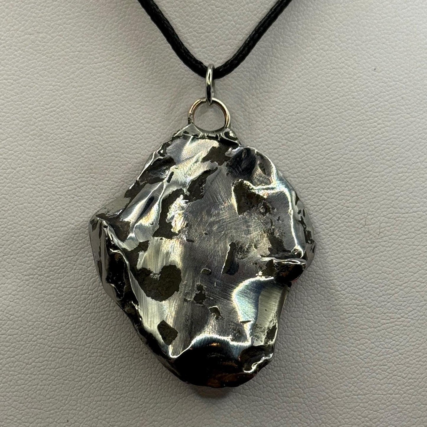 Unique Iron Meteorite Specimen Gebel Kamil, 50.10 grams, Astronomy Gift, Space Gift, Iron Meteorite, Egypt, Polished Meteorite, Space