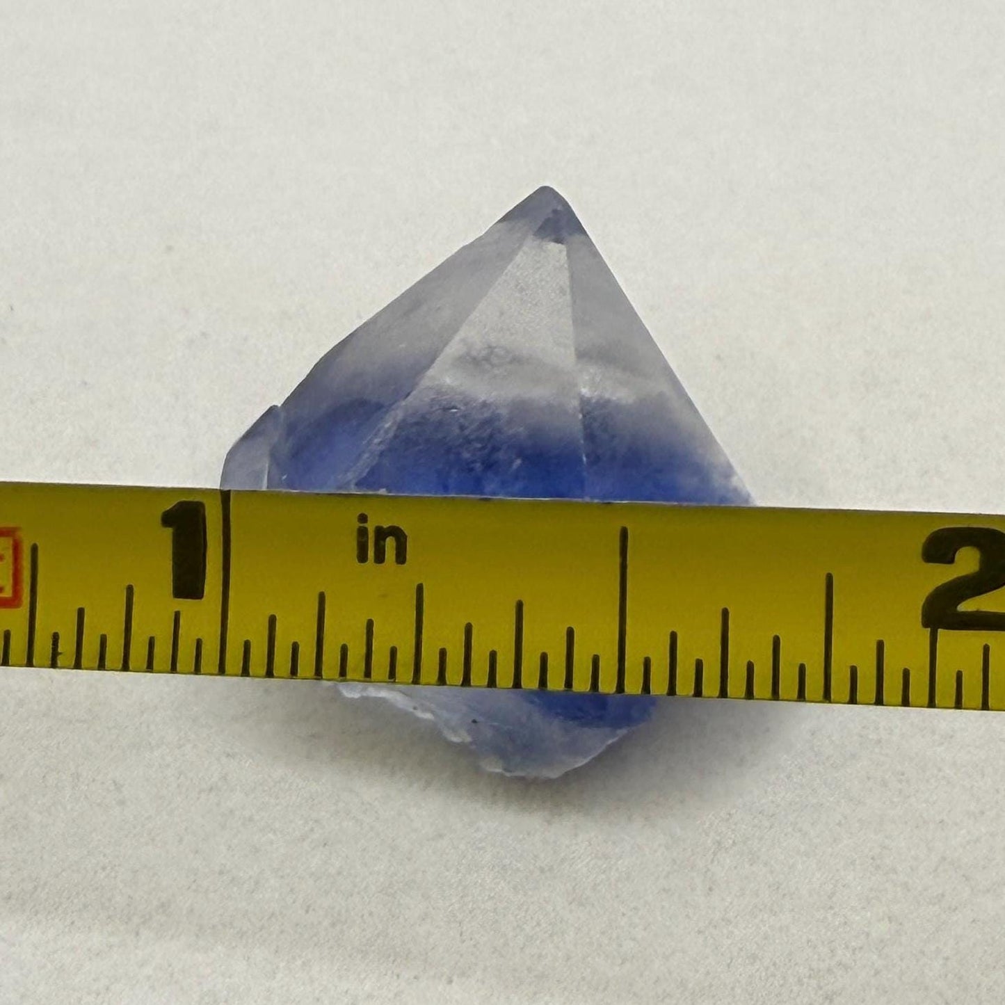 Rare Blue Dumortierite Crystal from Bahia, Brazil, Terminated– 5.47g/27.35ct, Gemstone for Collectors, Meditation, Reiki, Healing Decor