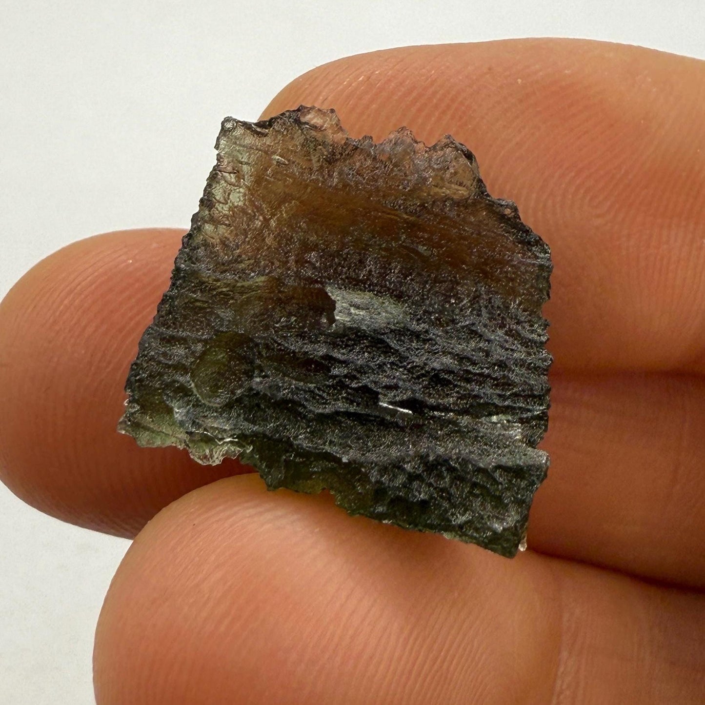 Moldavite Tektite Specimen, High Quality, Transformation, Manifestation, Reiki, Athentic, Moldavite Crystal, 2.60 grams|13.0 carats