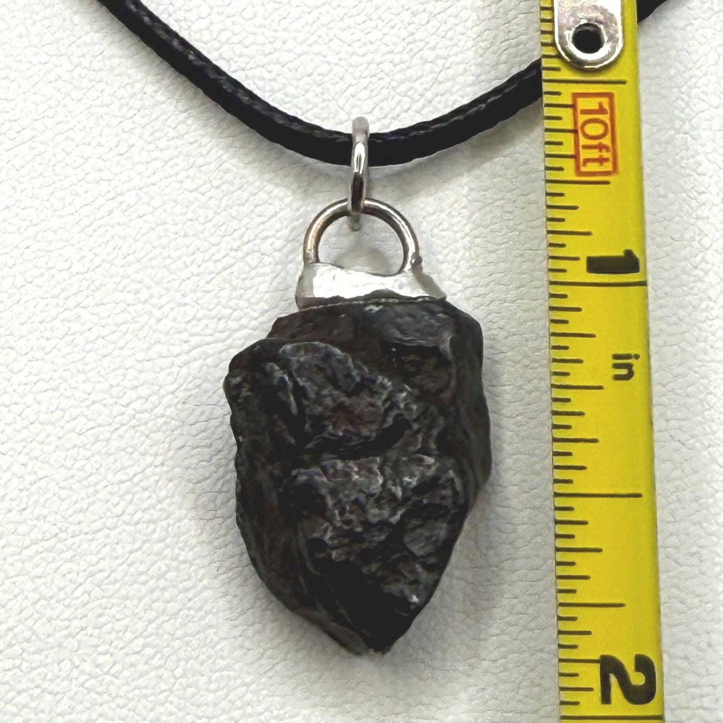 Canyon Diablo Meteorite Pendant 17.34 grams, Arizona Meteorite, Authentic Meteorite, Astronomy Gift, Space Gift, Iron Meteorite