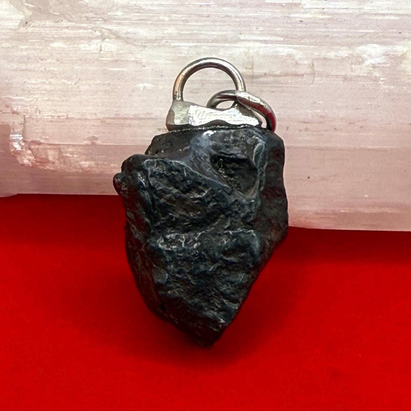 Canyon Diablo Meteorite Pendant 17.34 grams, Arizona Meteorite, Authentic Meteorite, Astronomy Gift, Space Gift, Iron Meteorite