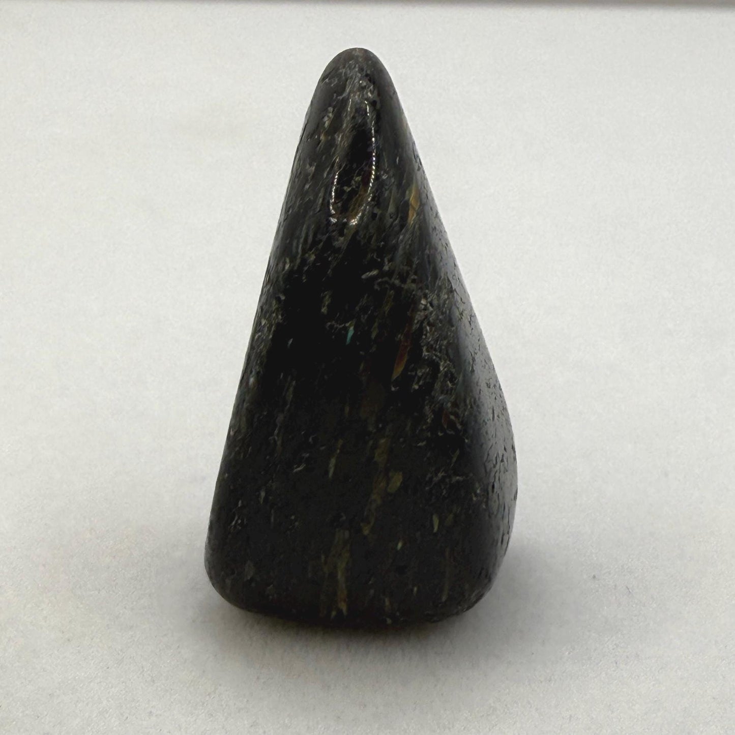 Nuummite Stone, Natural Nuummite, Greenland, Reiki, Rock Collection, Manifesting, Grounding, Energy Work, Reiki Creativity, 7.51 grams
