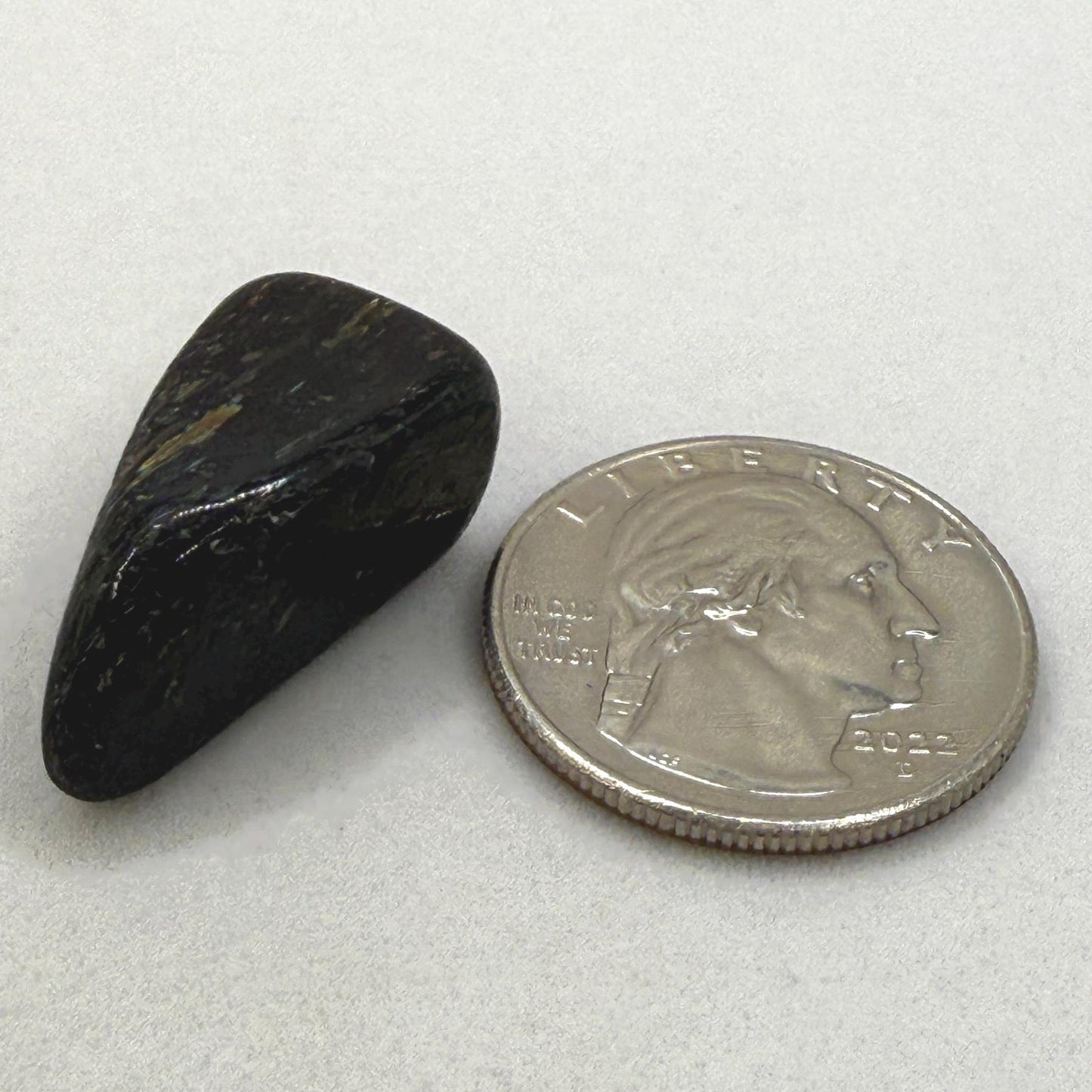 Nuummite Stone, Natural Nuummite, Greenland, Reiki, Rock Collection, Manifesting, Grounding, Energy Work, Reiki Creativity, 7.51 grams