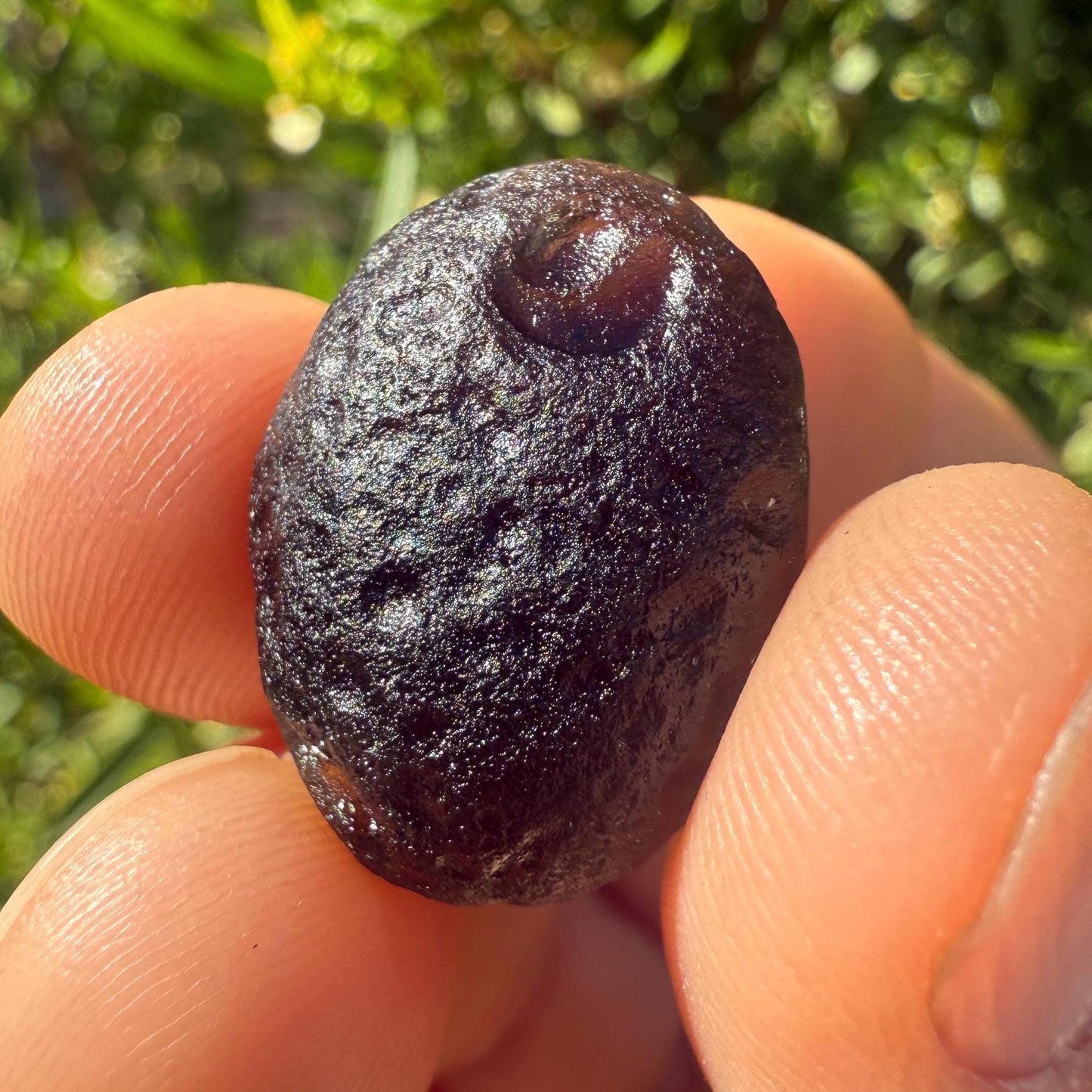 Colombianite Specimen, Beautiful and Translucent, Shamanic, Tektite, Pseudotektite, Obsidian, Healing Energy, Metaphysical, 8.11 grams