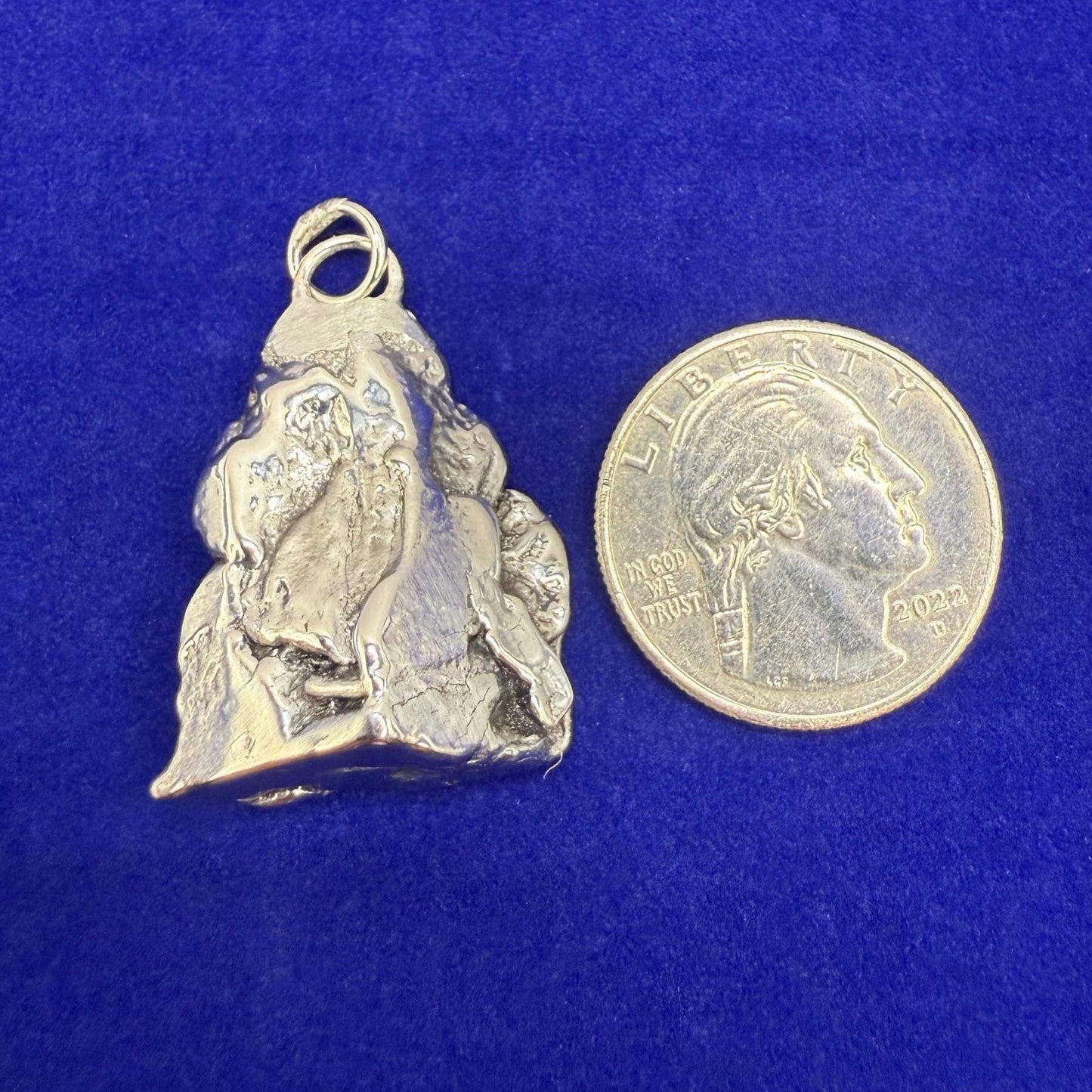 Beautiful Aletai Meteorite Pendant, 23.99 grams, Astronomy Gift, Authentic Meteorite, Meteorite Jewelry, Meteorite Pendant, COA, Space Gift