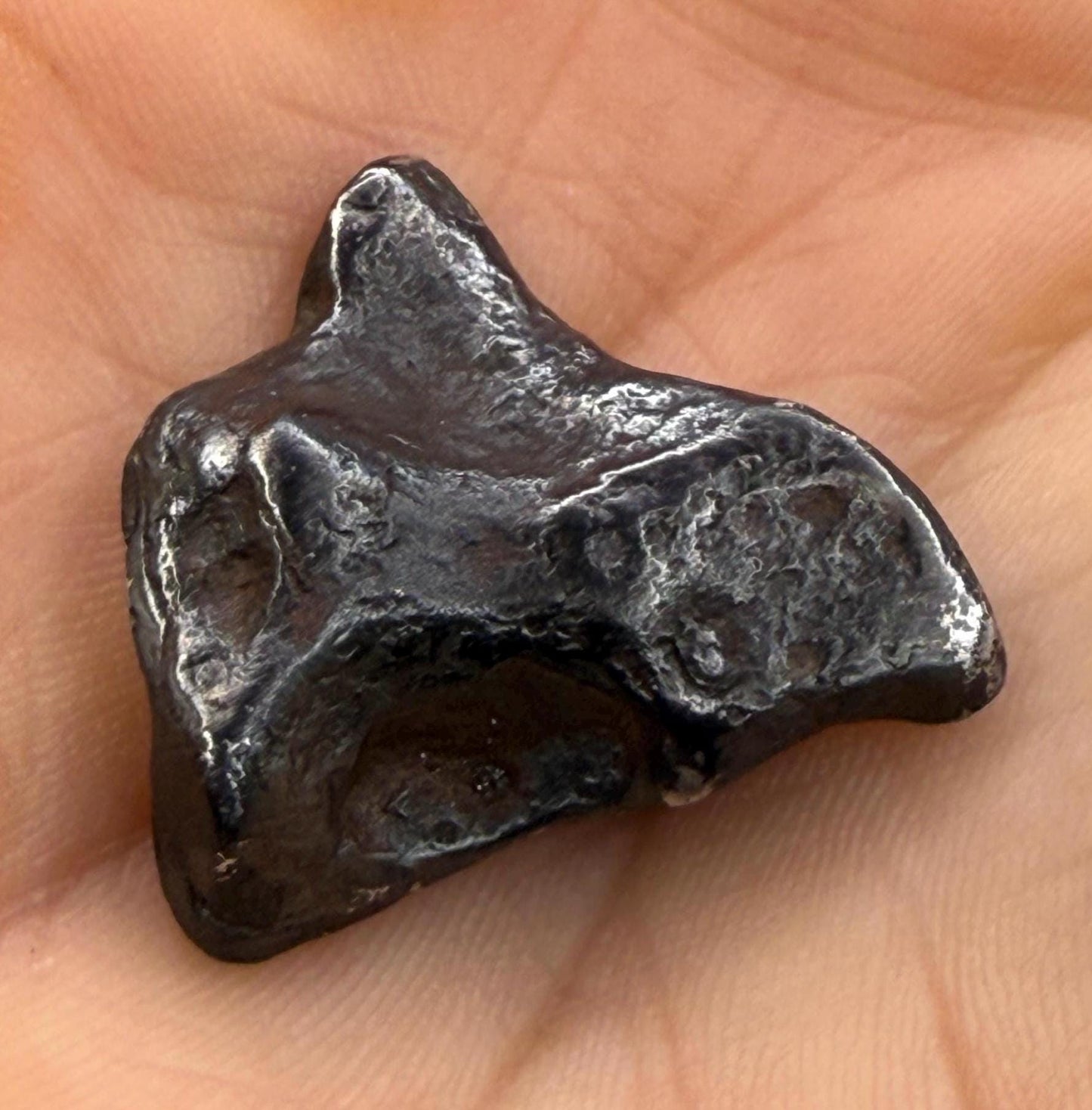 Rare and Unique Agoudal Meteorite Specimen, grams, Iron Meteorite, Astronomy Gift, Space Gift, Meteorites, Iron Meteorite, 8.42 grams