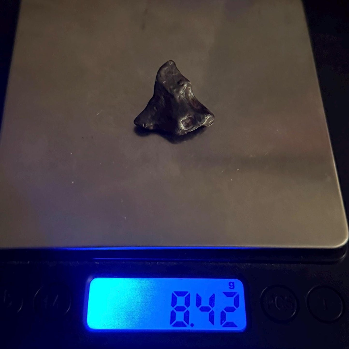 Rare and Unique Agoudal Meteorite Specimen, grams, Iron Meteorite, Astronomy Gift, Space Gift, Meteorites, Iron Meteorite, 8.42 grams