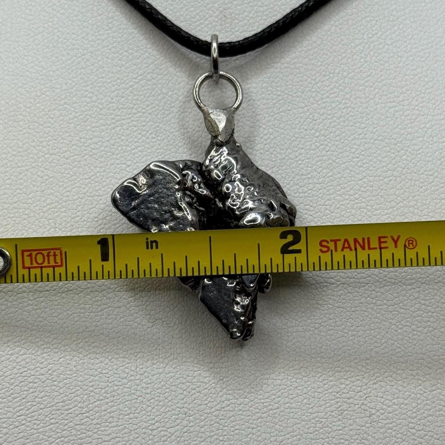 Beautiful Aletai Meteorite Pendant, 13.01 grams, Astronomy Gift, Authentic Meteorite, Meteorite Jewelry, Meteorite Pendant, COA, Space Gift