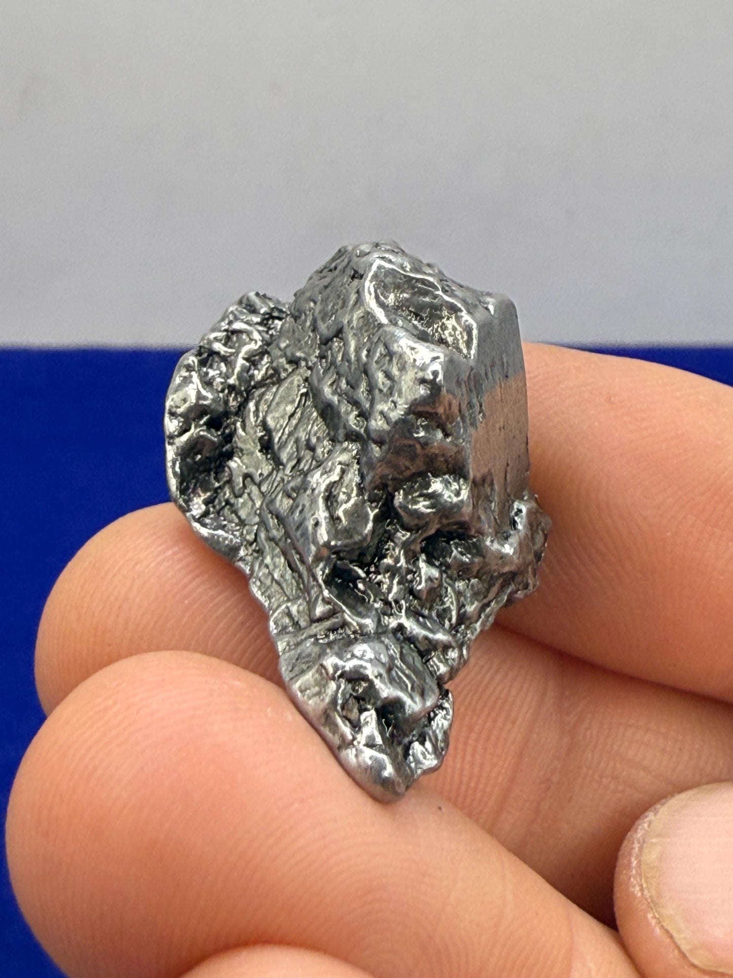 Beautiful Aletai Meteorite Specimen, 21.67 grams, COA, Meteorite Collection, Astronomy Gift, Authentic Iron Meteorite, Space Gift, Space