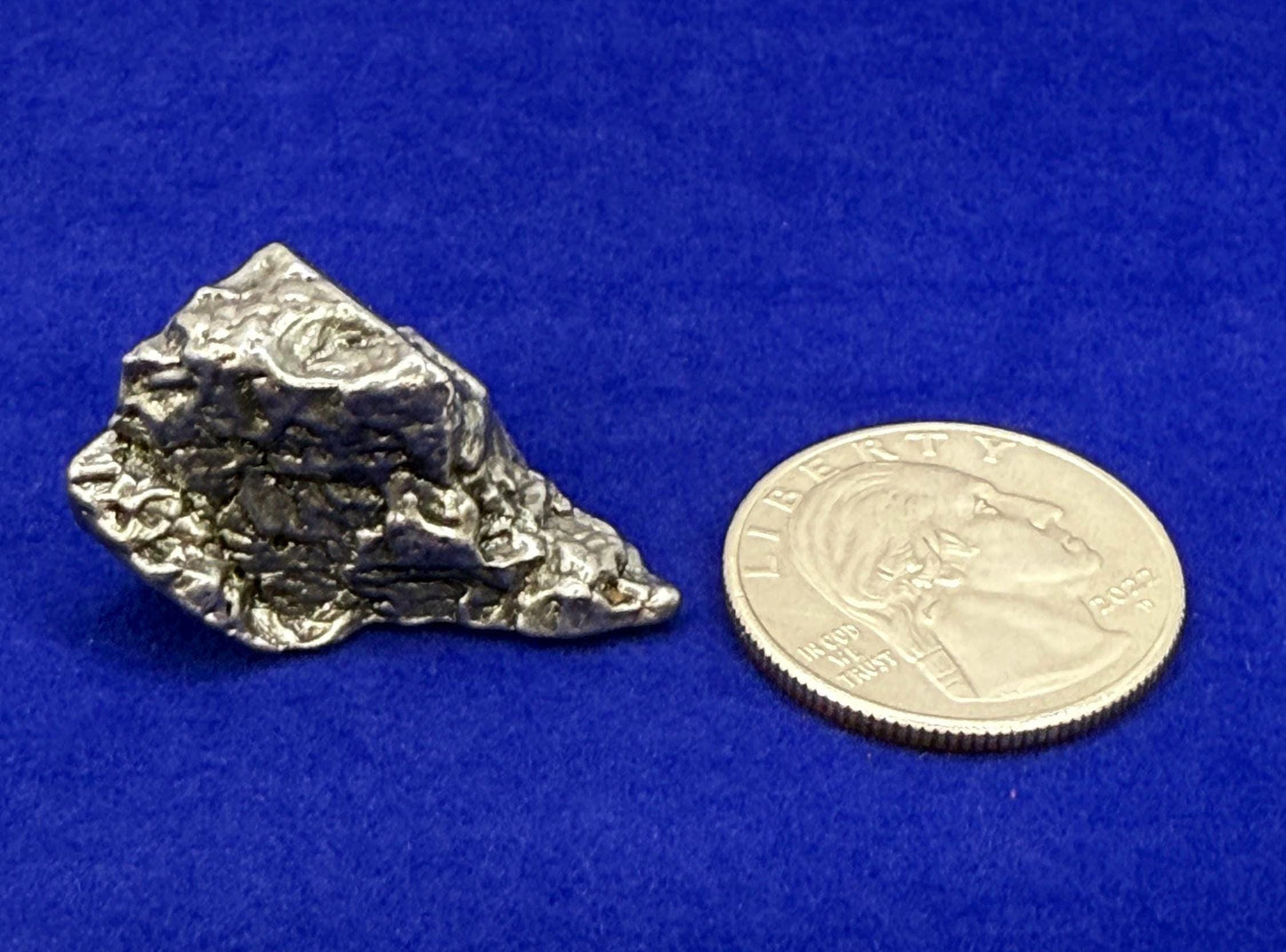 Beautiful Aletai Meteorite Specimen, 21.67 grams, COA, Meteorite Collection, Astronomy Gift, Authentic Iron Meteorite, Space Gift, Space