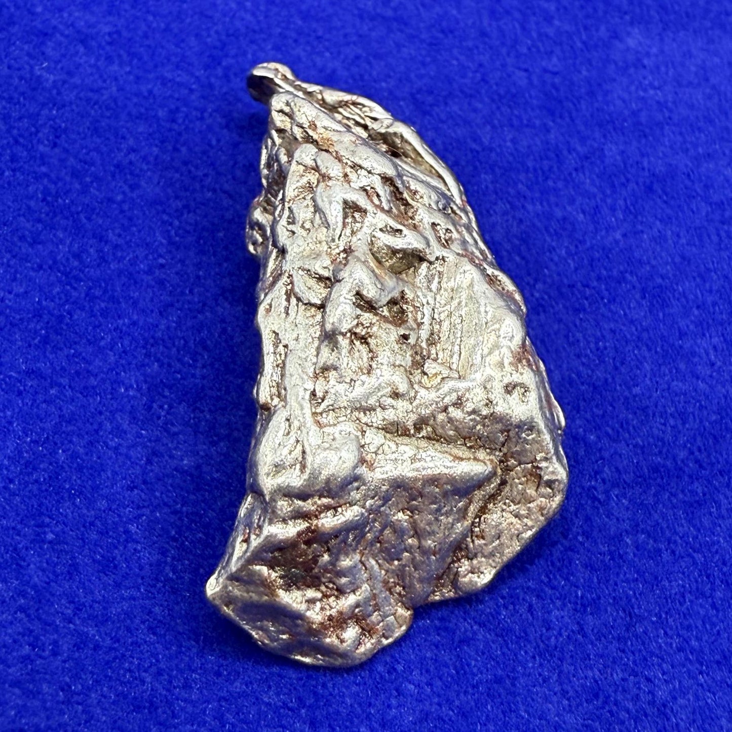 Beautiful Aletai Meteorite Specimen, 21.44 grams, COA, Meteorite Collection, Astronomy Gift, Authentic Iron Meteorite, Space Gift, Space