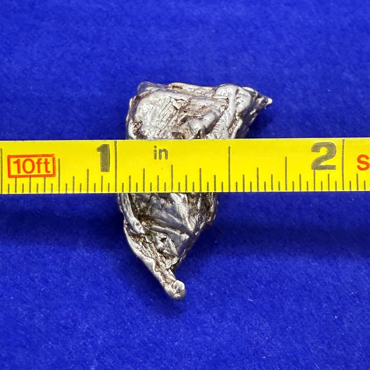 Beautiful Aletai Meteorite Specimen, 21.44 grams, COA, Meteorite Collection, Astronomy Gift, Authentic Iron Meteorite, Space Gift, Space