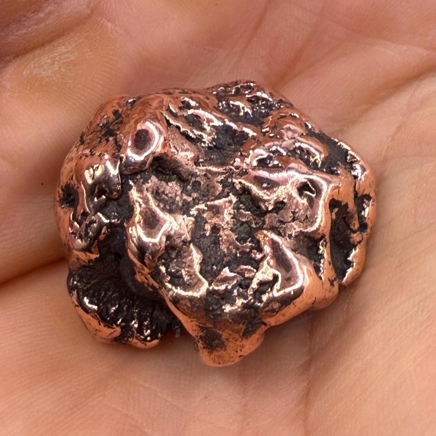 Michigan Native Float Copper, Keweenaw Float Copper, Natural Form, Arthritis, Float Copper, Michigan, Energy Grounding, Michigan, 36.72