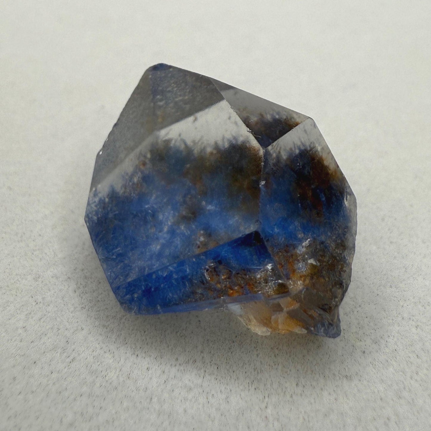 Rare Blue Dumortierite Crystal from Bahia, Brazil, Terminated– 4.92/24.6ct, Gemstone for Collectors, Meditation, Reiki, Healing Decor