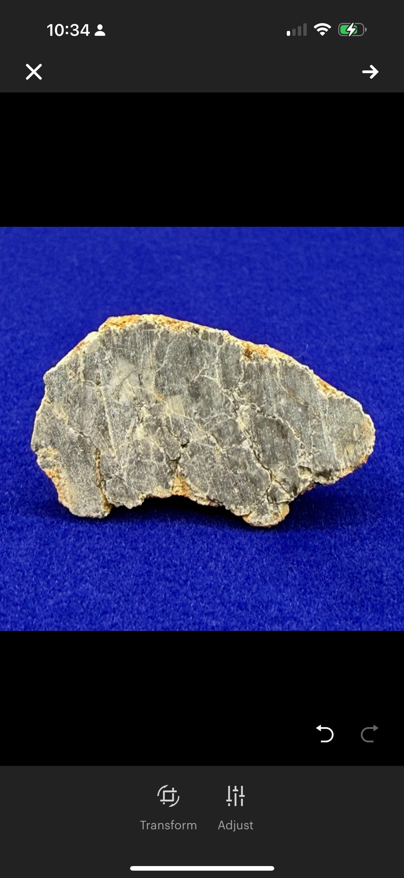Bechar 007 Moon|Lunar Meteorite, Feldspathic Breccia, Moon Meteorite Half, Meteorite Collection, Lunar Feldspathic Breccia, 4.31 grams