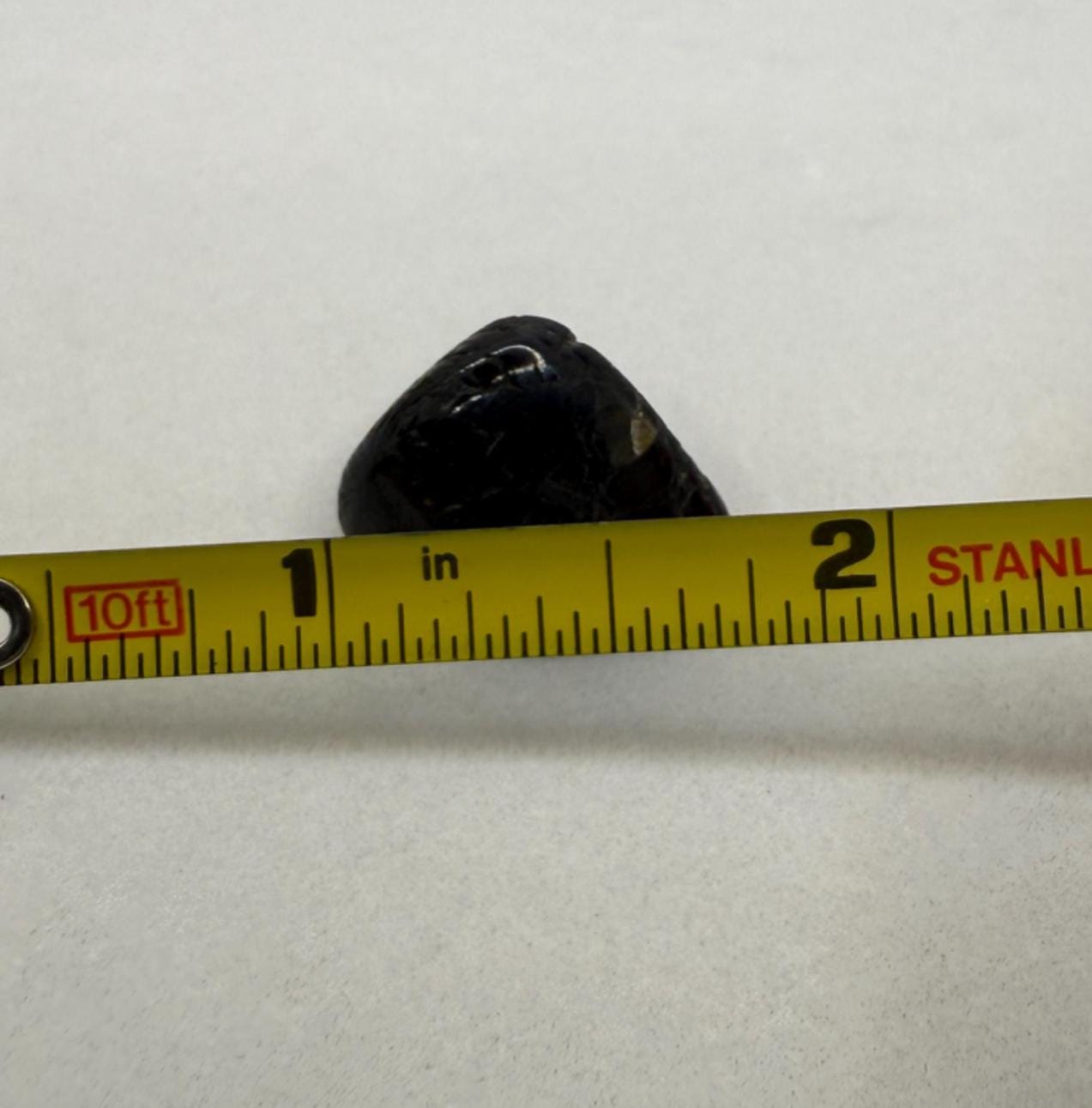 Nuummite Stone, Natural Nuummite, Greenland, Reiki, Rock Collection, Manifesting, Grounding, Energy Work, Reiki Creativity, 4.54 grams