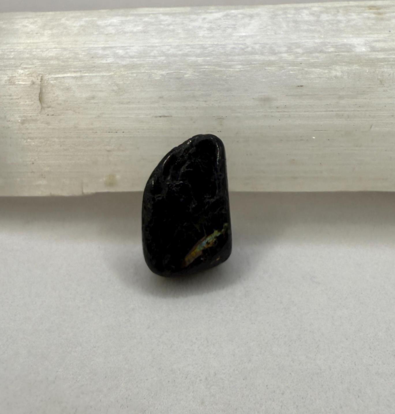 Nuummite Stone, Natural Nuummite, Greenland, Reiki, Rock Collection, Manifesting, Grounding, Energy Work, Reiki Creativity, 4.54 grams
