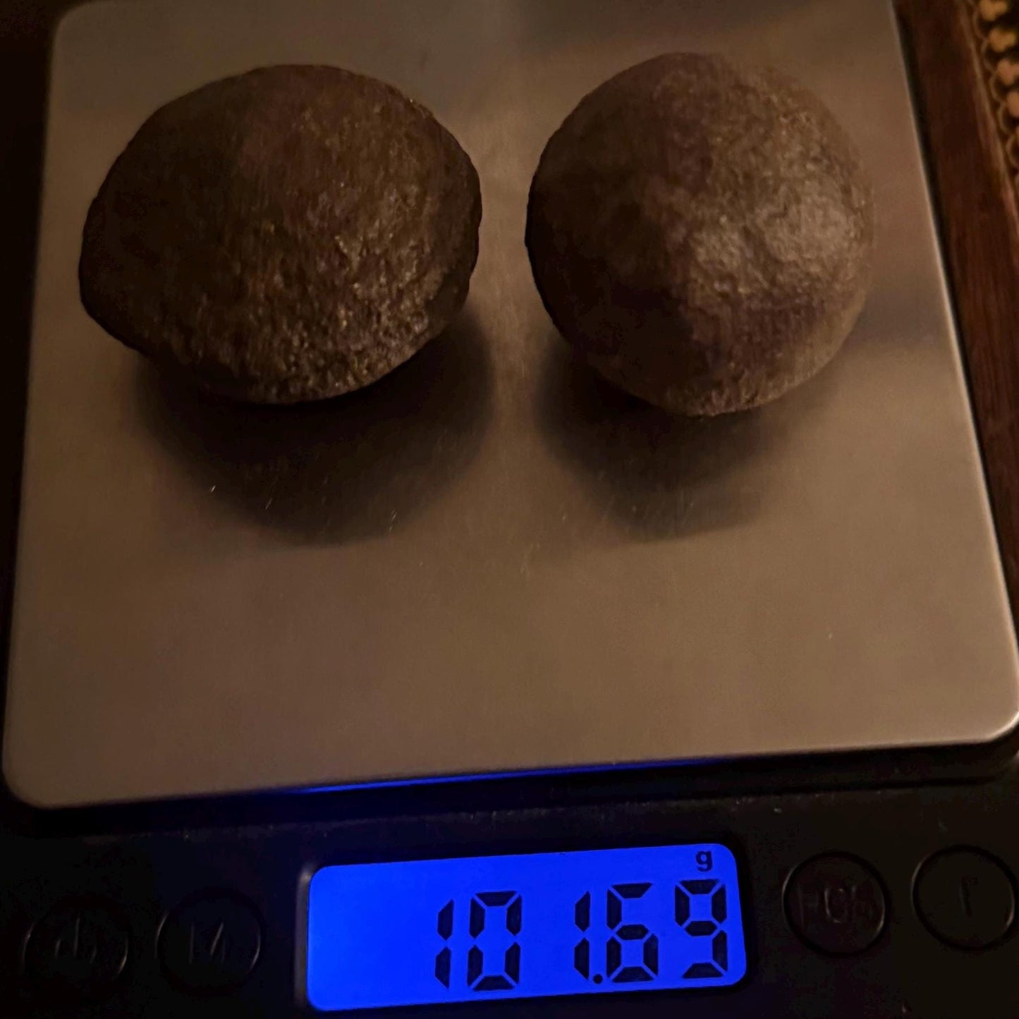 Moqui Marbles, Pair of Stones, Top Quality Stones, Shaman Stones, Southern Utah, Thunder Stones, Hopi Marbles, Sandstone, 101.69 grams