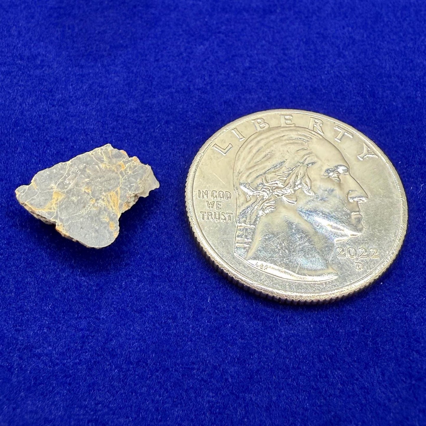 NWA 11182 Moon/Lunar Slice, Moon Rock, Moon Meteorite, Lunar Feldspathic Breccia, Meteorite Collection, Space Gift, Astronomy Gift, 0.66g