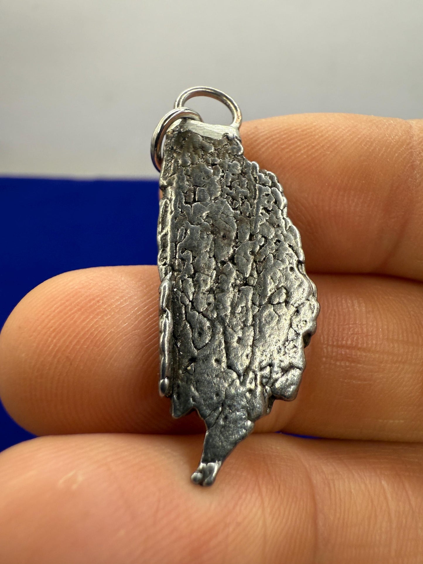 Beautiful Aletai Meteorite Pendant, 5.31 grams, Astronomy Gift, Authentic Meteorite, Meteorite Jewelry, Meteorite Pendant, COA, Space Gift