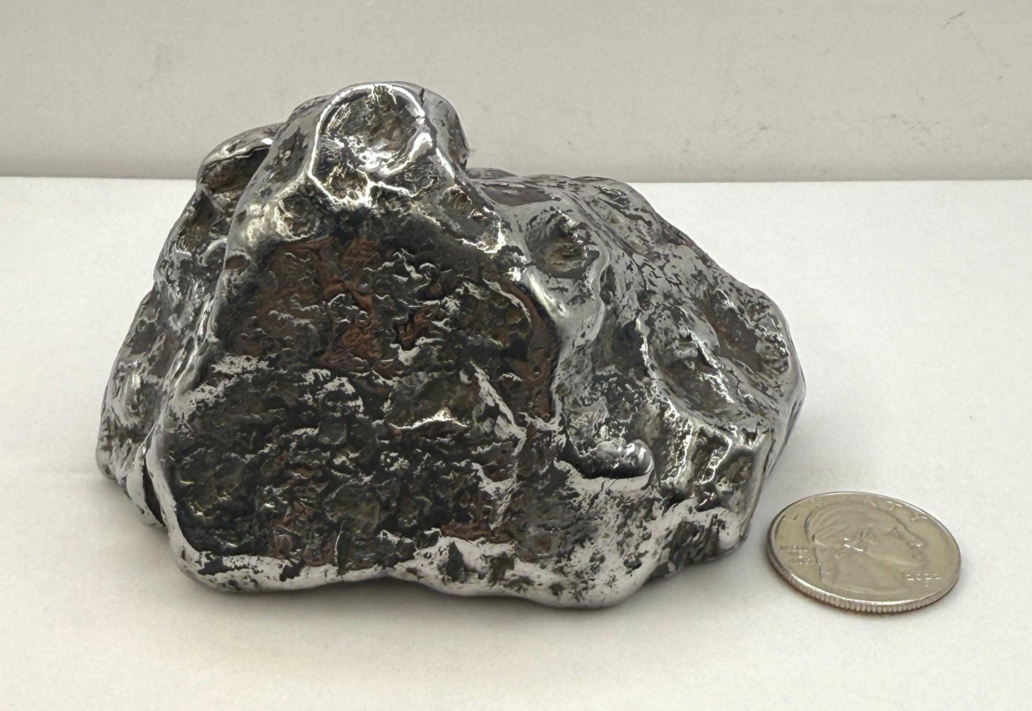 Beautiful Large Aletai Meteorite Specimen, 2.4 Lbs, Meteorite Collection, Astronomy Gift, Authentic Meteorite, Space Gift, Office Decor, Coa