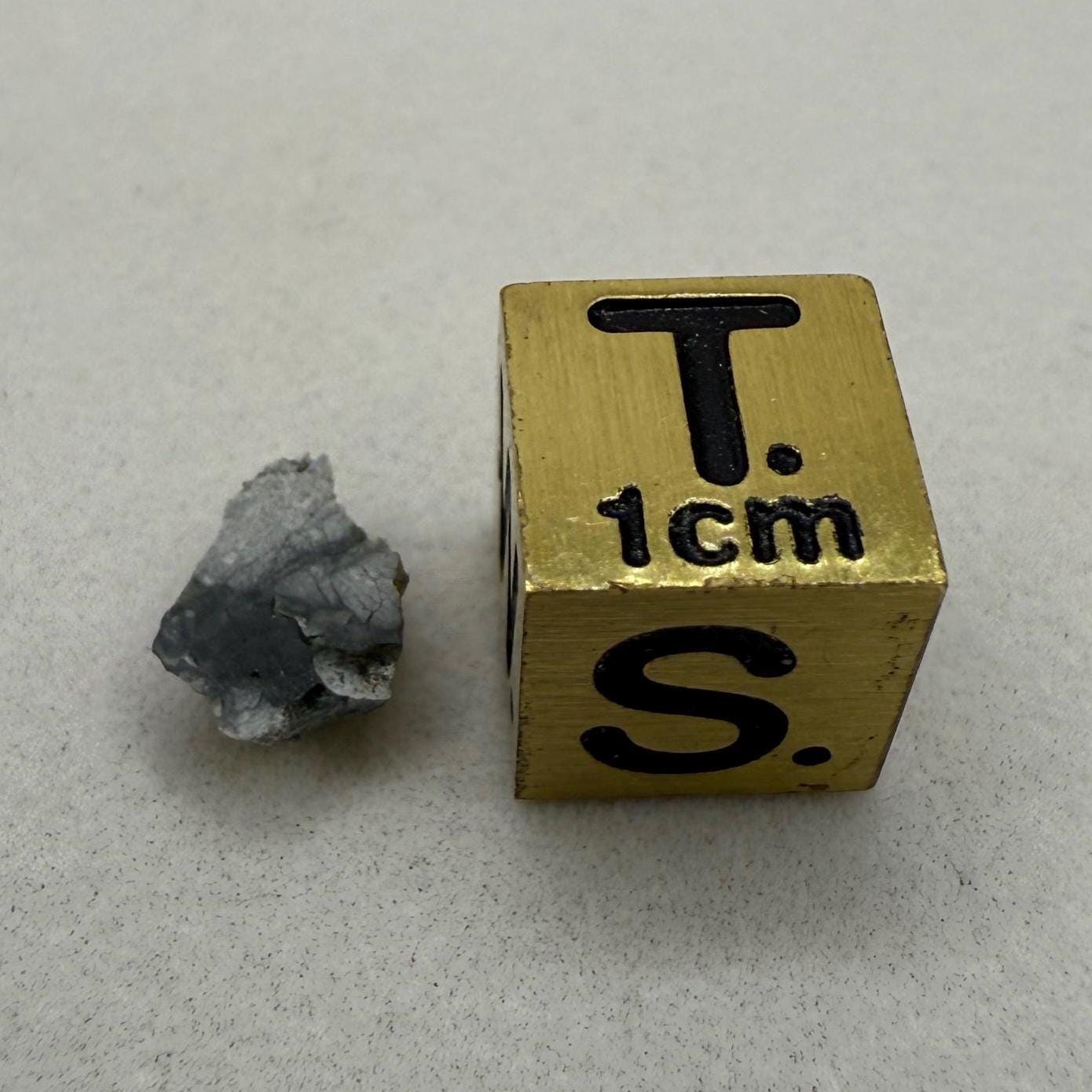 Gadamis 003 Moon/Lunar Meteorite Slice, Authentic Lunar Meteorite,Apollo Lunar, Moon Meteorite, Meteorite Collection, Moon Slice, 0.25 grams