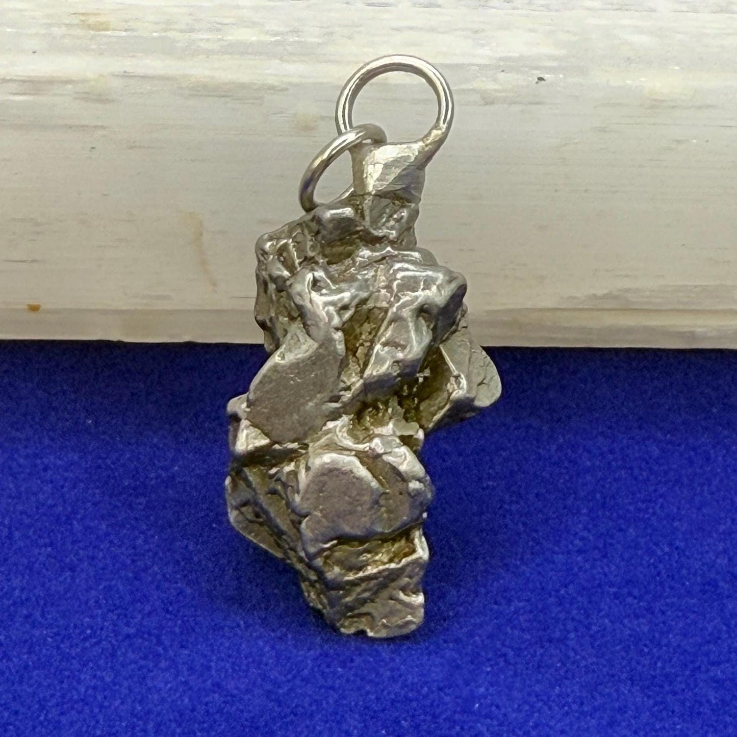 Beautiful Meteorite Pendant, Campo del Cielo, 9.29 grams, Astronomy Gift, Authentic Meteorite, Meteorite Jewelry, Meteorite Pendant, COA