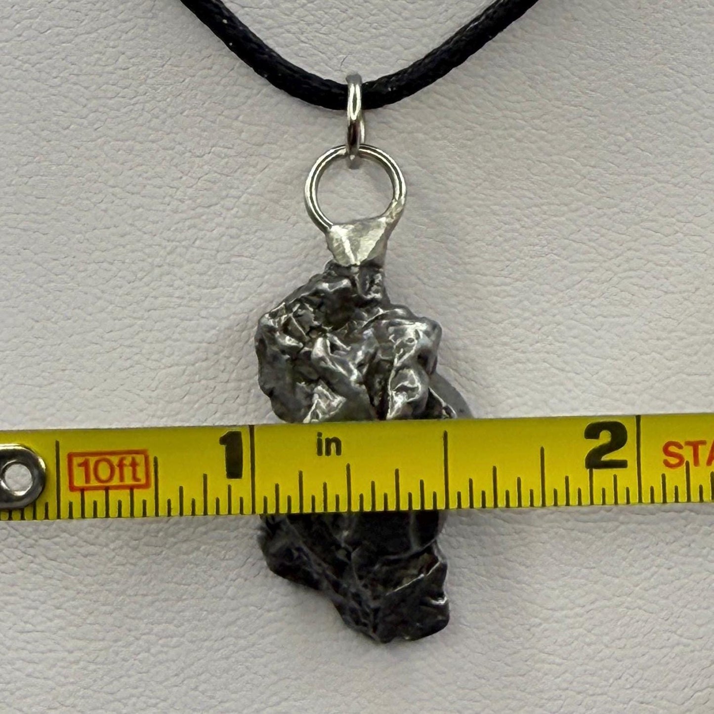Beautiful Meteorite Pendant, Campo del Cielo, 9.29 grams, Astronomy Gift, Authentic Meteorite, Meteorite Jewelry, Meteorite Pendant, COA