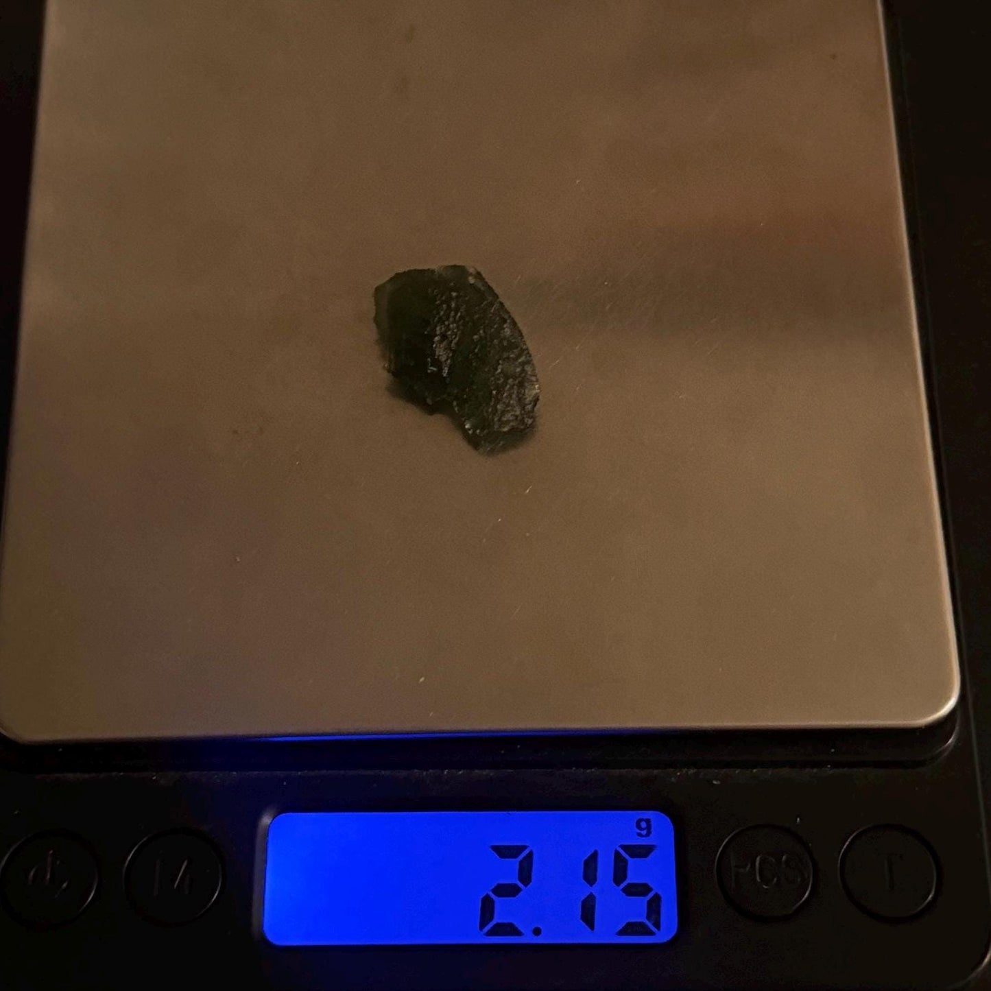 Moldavite Tektite Specimen, High Quality, Transformation, Manifestation, Reiki, Athentic, Moldavite Crystal, 2.15 grams|10.75 carats