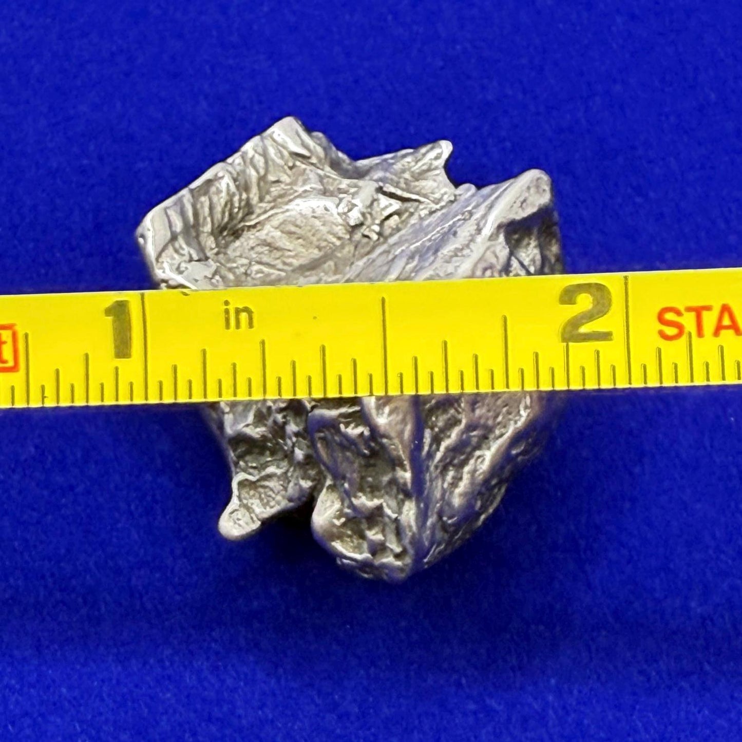 Beautiful Aletai Meteorite Specimen, 47.38 grams, COA, Meteorite Collection, Astronomy Gift, Authentic Iron Meteorite, Space Gift, Space