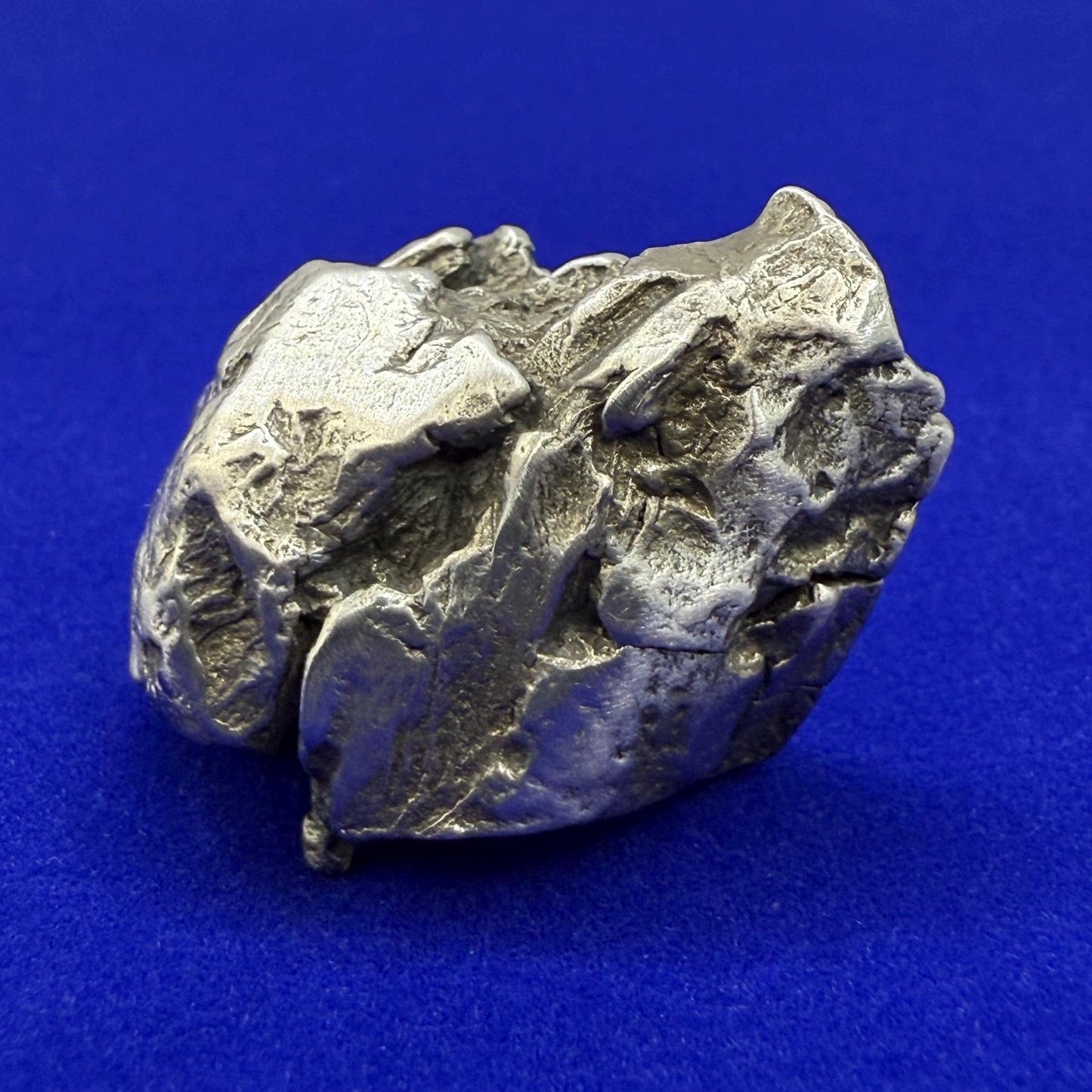 Beautiful Aletai Meteorite Specimen, 47.38 grams, COA, Meteorite Collection, Astronomy Gift, Authentic Iron Meteorite, Space Gift, Space