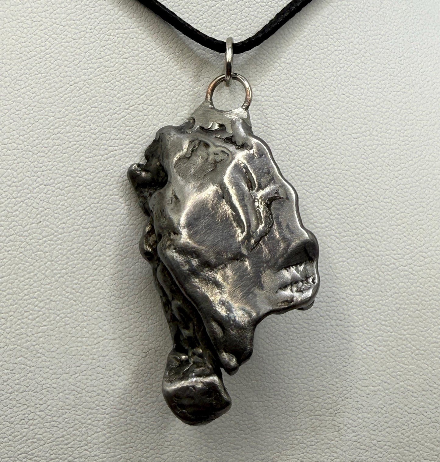 Beautiful Aletai Meteorite Pendant, 32.25 grams, Astronomy Gift, Authentic Meteorite, Meteorite Jewelry, Meteorite Pendant, COA, Space Gift