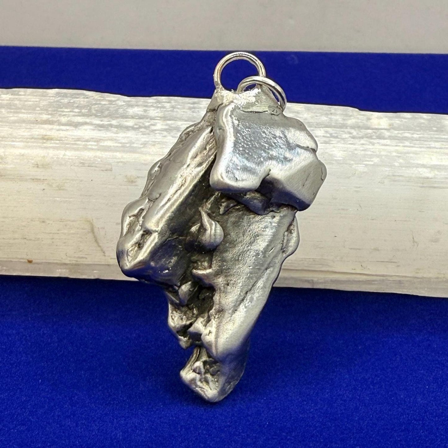 Beautiful Aletai Meteorite Pendant, 32.25 grams, Astronomy Gift, Authentic Meteorite, Meteorite Jewelry, Meteorite Pendant, COA, Space Gift
