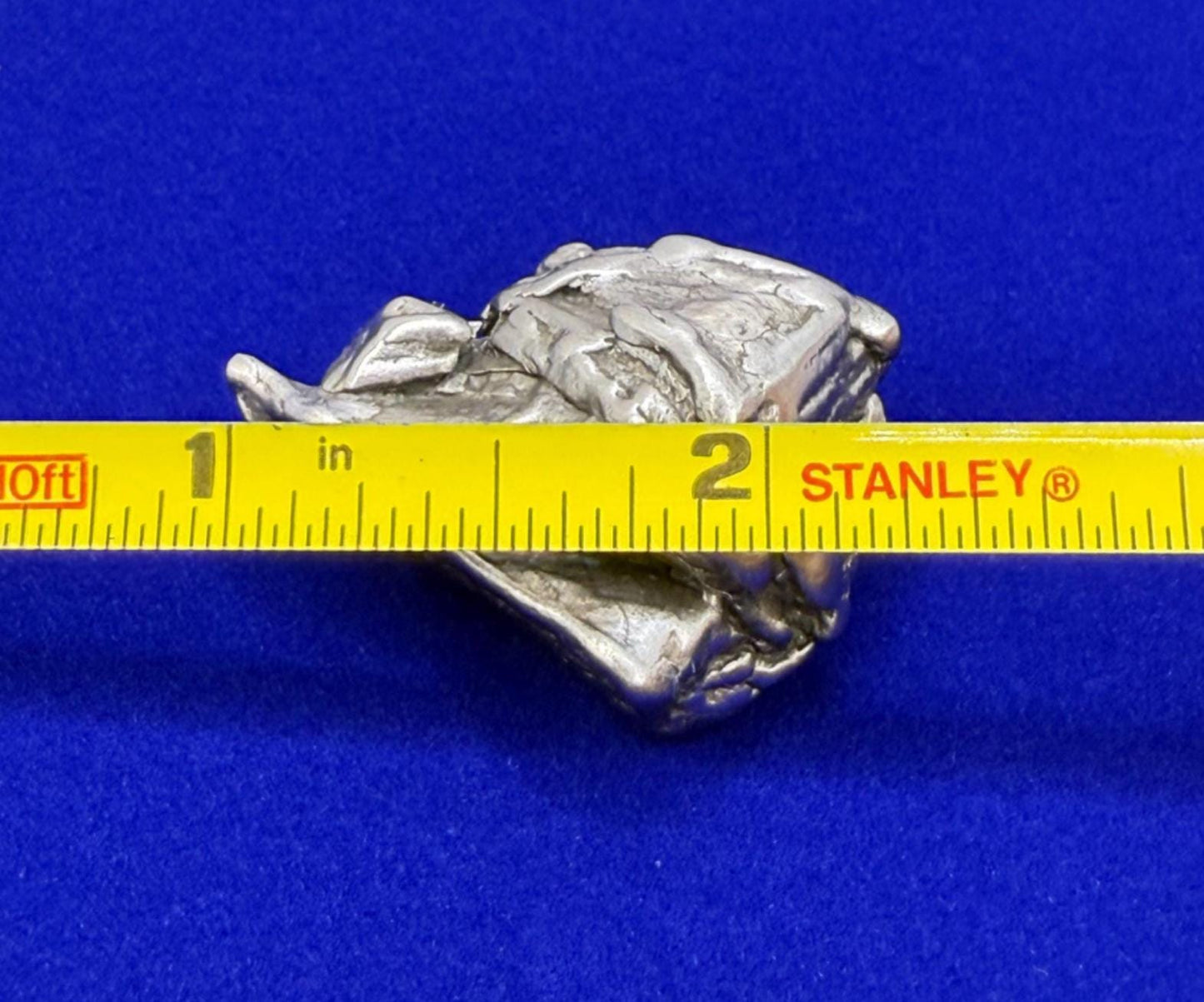 Beautiful Aletai Meteorite Specimen, 36.27 grams, COA, Meteorite Collection, Astronomy Gift, Authentic Iron Meteorite, Space Gift, Space