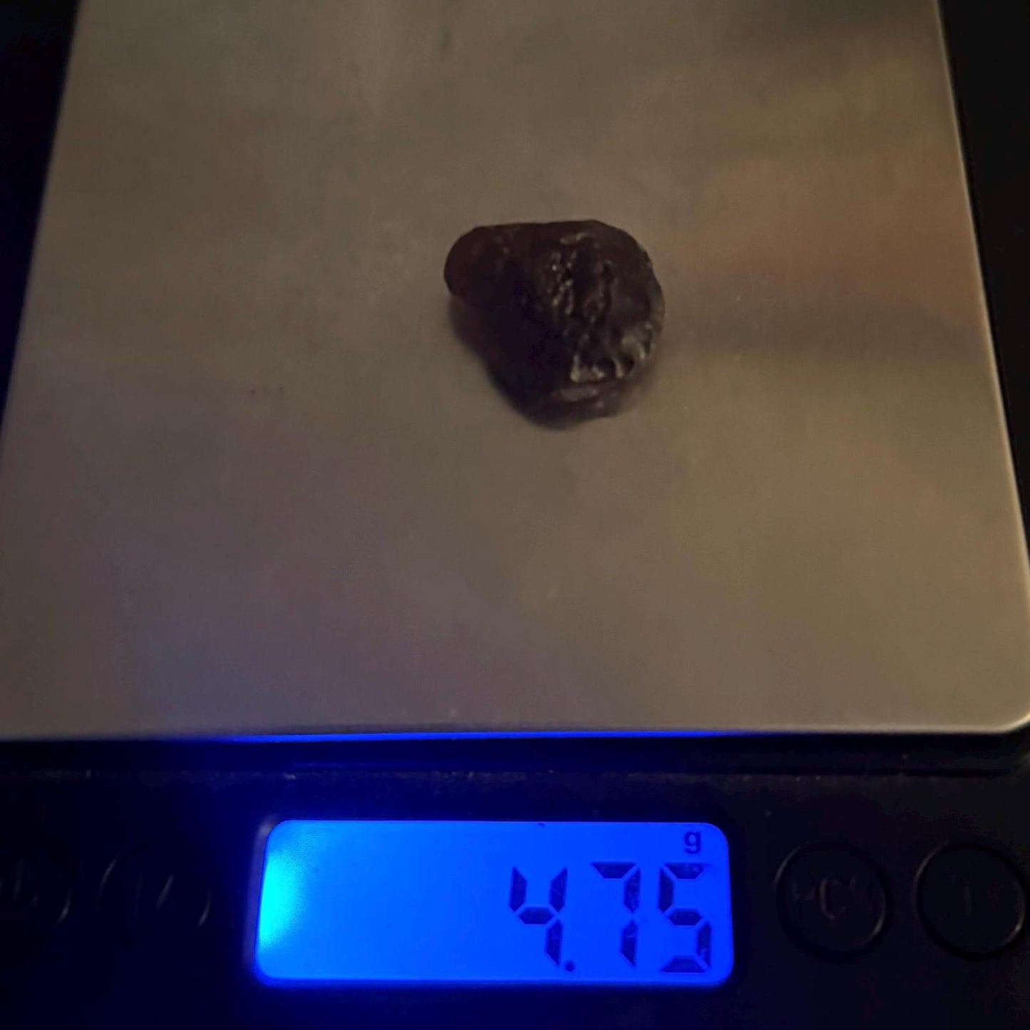 Colombianite Specimen, Beautiful and Translucent, Shamanic, Tektite, Pseudotektite, Obsidian, Healing Energy, Metaphysical, 4.75 grams