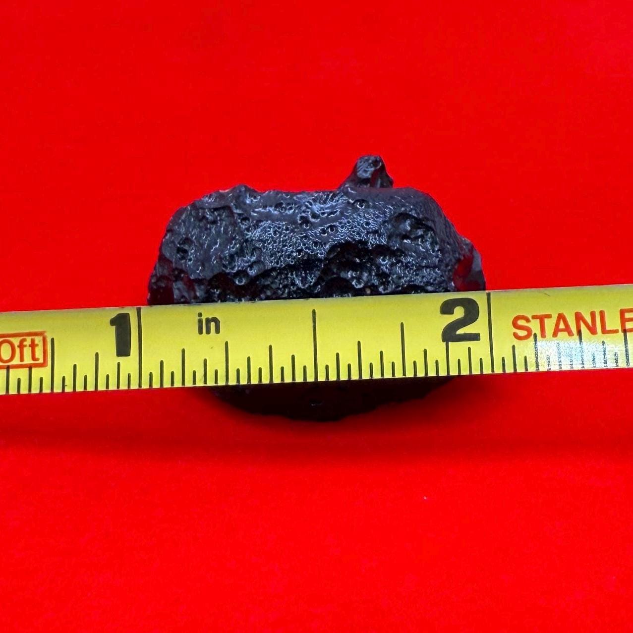 Billitonite Tektite, Reiki, Batu Satam, Rare Tektite, Healing, Space Gift, Astronomy Gift, Meteorite and Tektite Collection, 7.02 grams