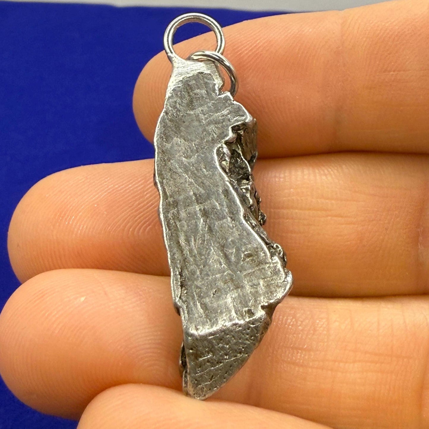Beautiful Aletai Meteorite Pendant, 10.68 grams, Astronomy Gift, Authentic Meteorite, Meteorite Jewelry, Meteorite Pendant, COA, Space Gift