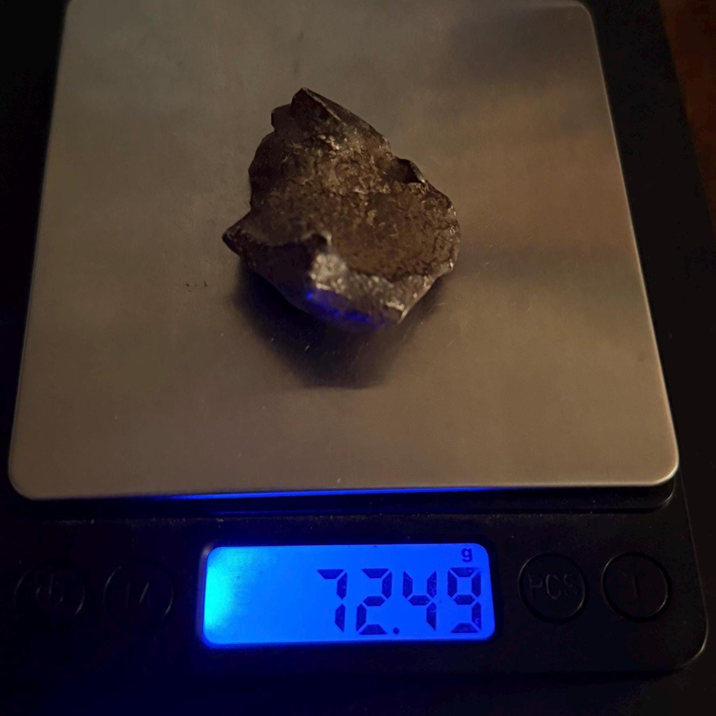 Unique Iron Meteorite Specimen Gebel Kamil, 72.49 grams, Astronomy Gift, Space Gift, Iron Meteorite, Egypt, Meteorite Collection, Space